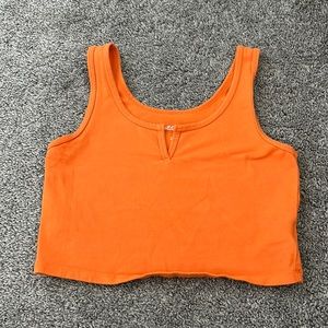 orange wild fable tank